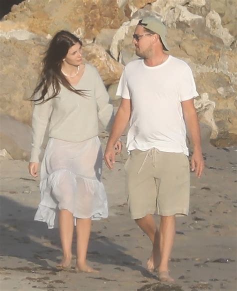 camila morrone beach|Leonardo DiCaprio appears to comfort Camila Morrone on the .